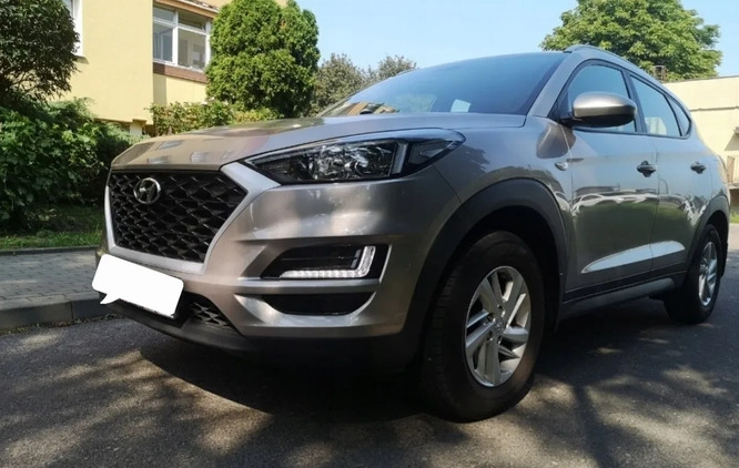 Hyundai Tucson cena 92700 przebieg: 28100, rok produkcji 2020 z Bełchatów małe 121